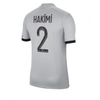 Paris Saint-Germain Achraf Hakimi #2 Fotballklær Bortedrakt 2022-23 Kortermet